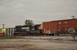 NS GP38-2 High nose Locomotive in the yard